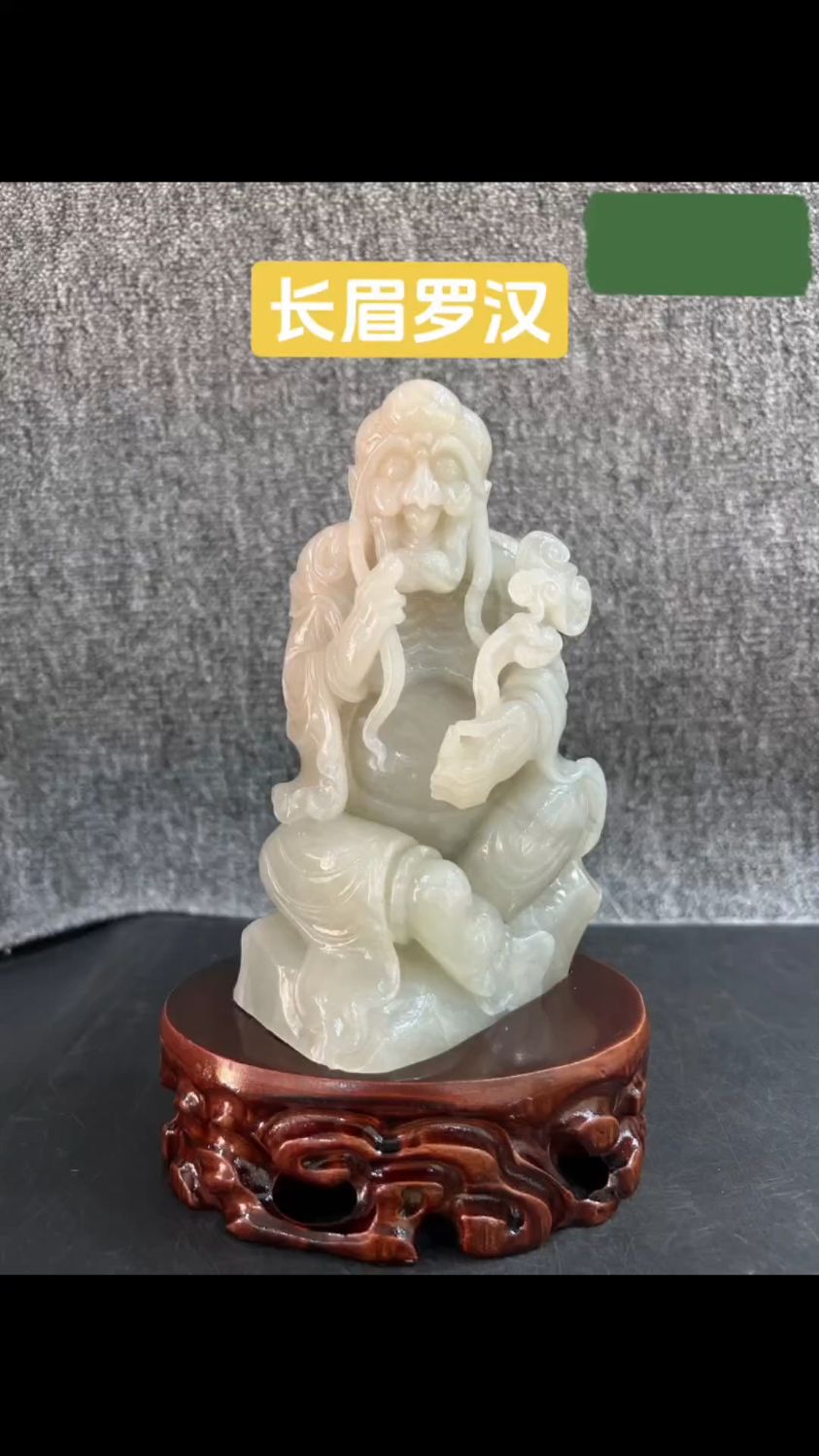 长眉罗汉 佛教文化中的智慧象征与罗汉文化的深远内涵